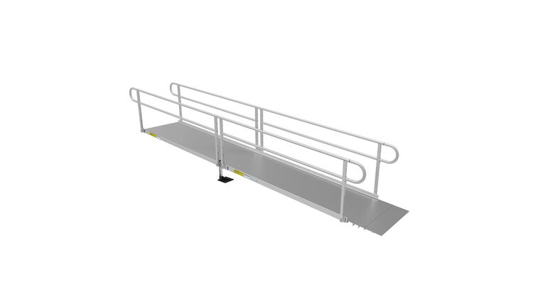 16′ L x 3′ W Solid Surface EZ-ACCESS® PATHWAY® Solo Ramp | Rental
