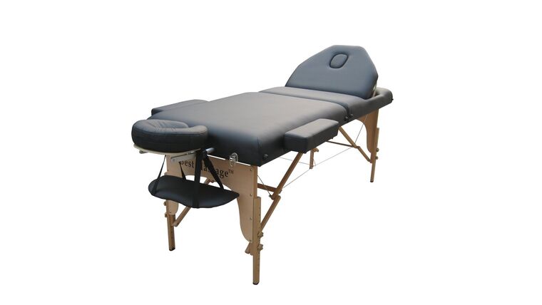 Massage Table – Black Leather | Rental Massage Table – Black Leather | Rental