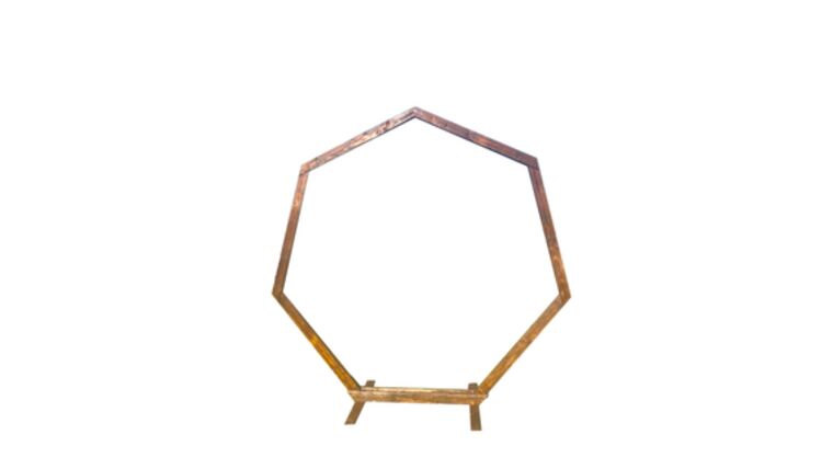 Wood Heptagon Arch | Rental