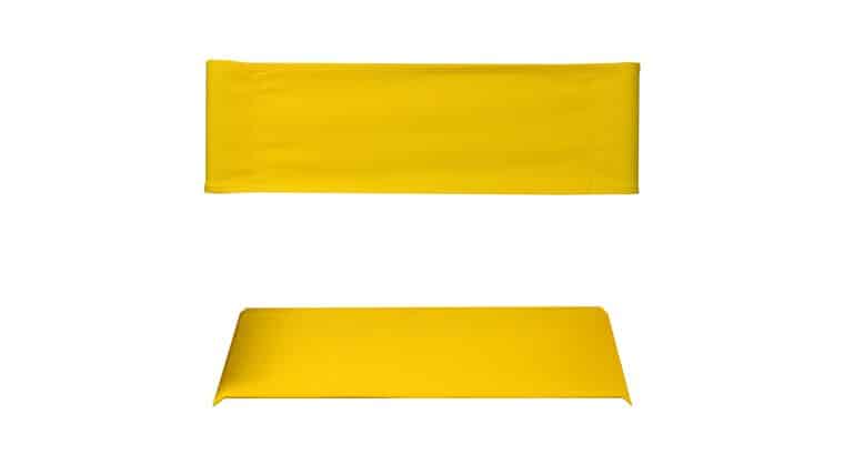 Directors Chair Canvas – Top & Bottom – Gold | Rental