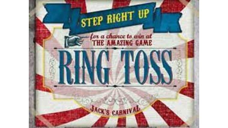 Carnival Game Hanging Sign | Rental