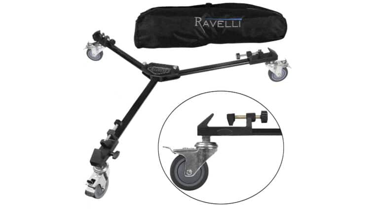 Ravelli ATD Professional Tripod Dolly For Camcorder Tripod | Rental
