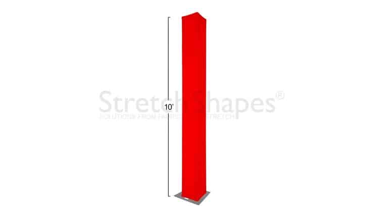 15′ Red Spandex Truss Cover | Rental
