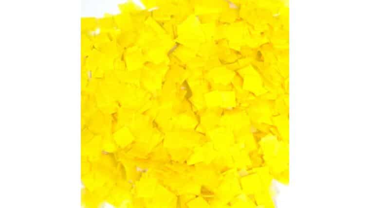 Yellow Snow Tissue Confetti Bulk (1lb) | Purchase | Rental