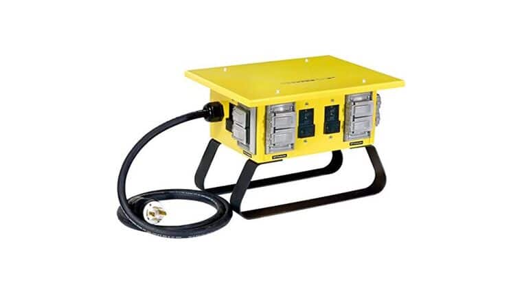 Single Phase 30 Amp Hubble Portable Temp Power Spider Distribution Unit | Rental
