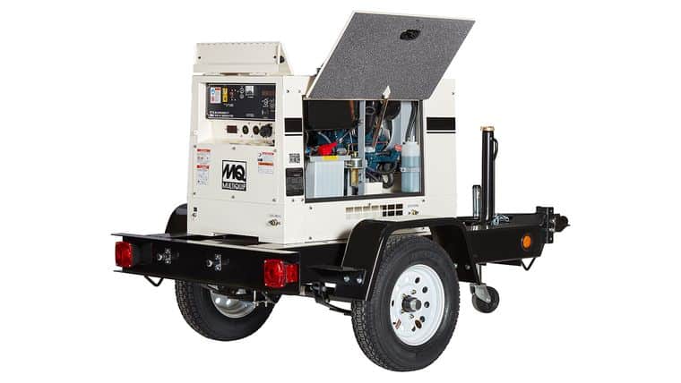 7kW Single phase generator with a 1.0 power factor, 120/240 volt output and has a 2-pole field | Rental