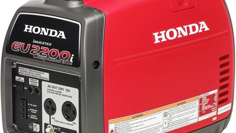 2200 Watt Honda EU2200IC Companion Super Quiet Portable Inverter Generator | Rental
