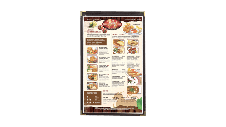 Menu Card Holder 1 1/2 inch | Rental