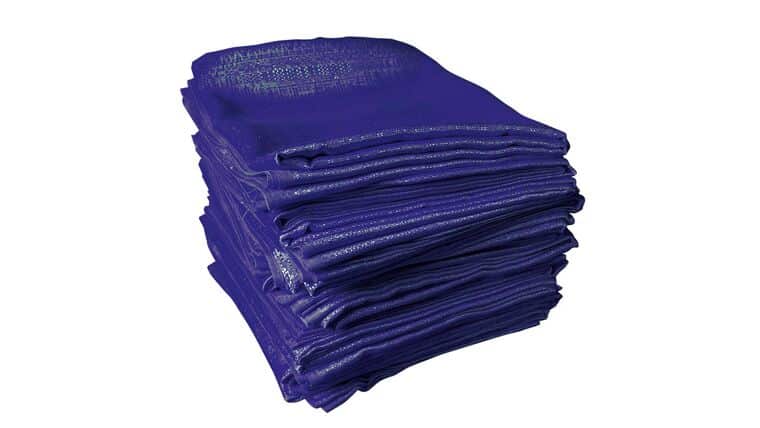 10′ x 4′ Expo Blue Banjo Drape | Rental