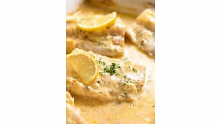 Grilled Chicken With Light Lemon Herb Cream Sauce | Rental