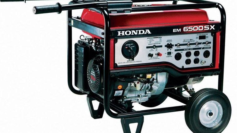 6500 Watt Honda EM6500S Generator w/ Electric Start | Rental