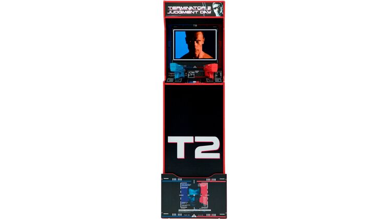Terminator 2 Judgment Day with Riser and Lit Marquee Arcade Game Machine Rental | Rental