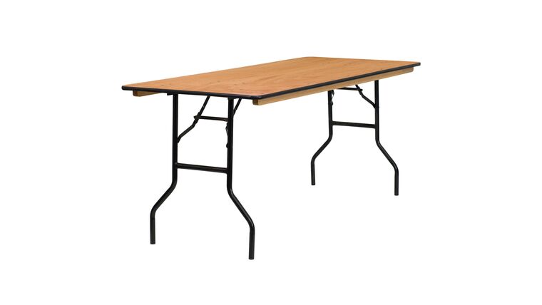 Banquet Table | Wood | Rectangle | 6 x 30″ | Rental Banquet Table | Wood | Rectangle | 6 x 30″ | Rental