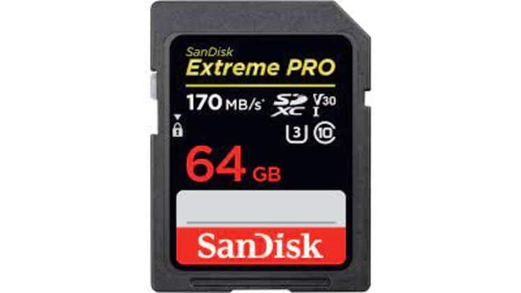 64 GB SD Card | Rental