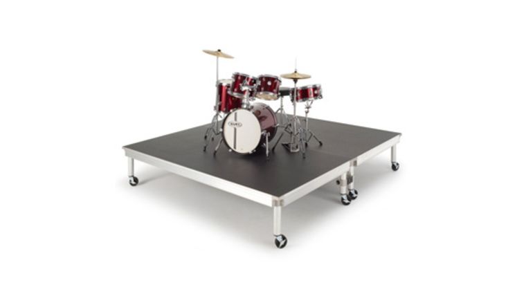 8′ x 8′ x 12″ Rolling Drum Riser | Rental