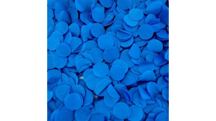 1″ Dark Blue Tissue Circles (1 LB) | Rental