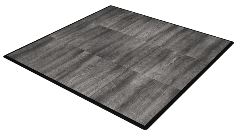 9′ x 9′ Smoked Oak Dance Floor | Rental