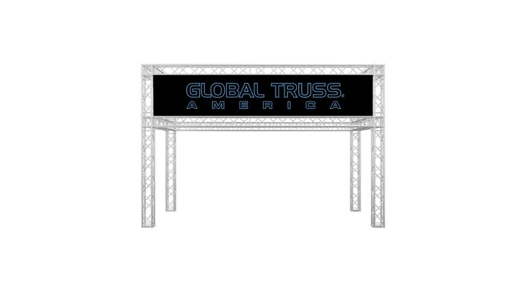 Global Truss – Package – 10′ x 20′ x 10′ F34 Truss System | Rental