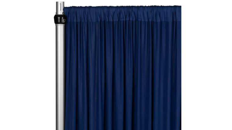 Spandex 4-way Stretch Drape Curtain 18ft H x 60″ W – Navy Blue | Rental Spandex 4-way Stretch Drape Curtain 18ft H x 60″ W – Navy Blue | Rental