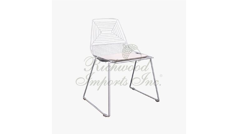 Hawaiian Metal Chair – White | Rental Hawaiian Metal Chair – White | Rental