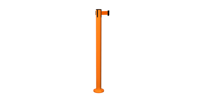 Plastic C Hook For Stanchion – Orange | Rental Plastic C Hook For Stanchion – Orange | Rental