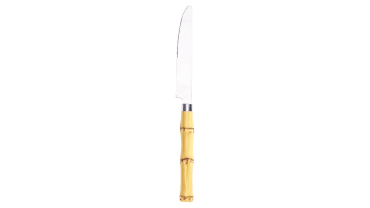Bamboo Natural Dinner Knife | Rental