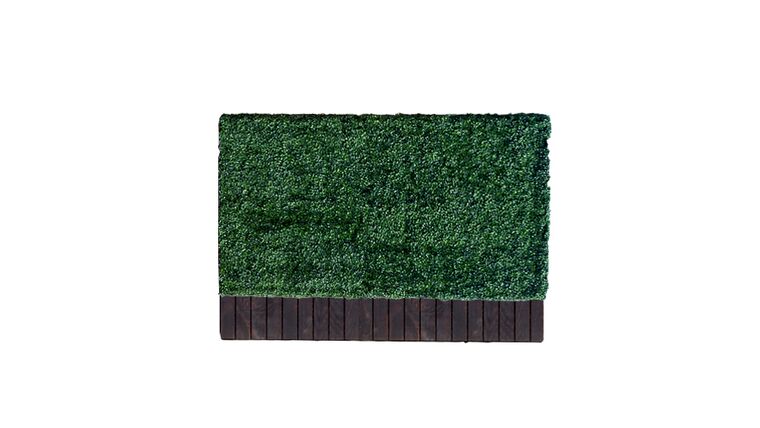 3’h x 7’w Boxwood Hedge With Planter | Rental