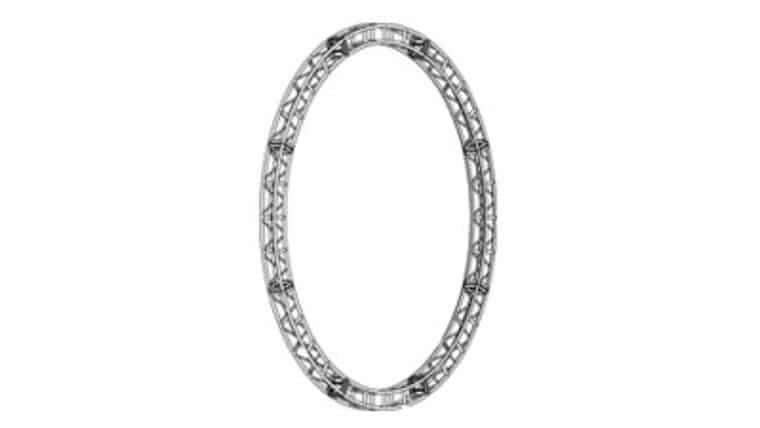 Xtreme Truss – (40′ OD) 12″ x 12″ Box Xtreme Silver Circle Truss (4 Pieces) | Rental Xtreme Truss – (40′ OD) 12″ x 12″ Box Xtreme Silver Circle Truss (4 Pieces) | Rental