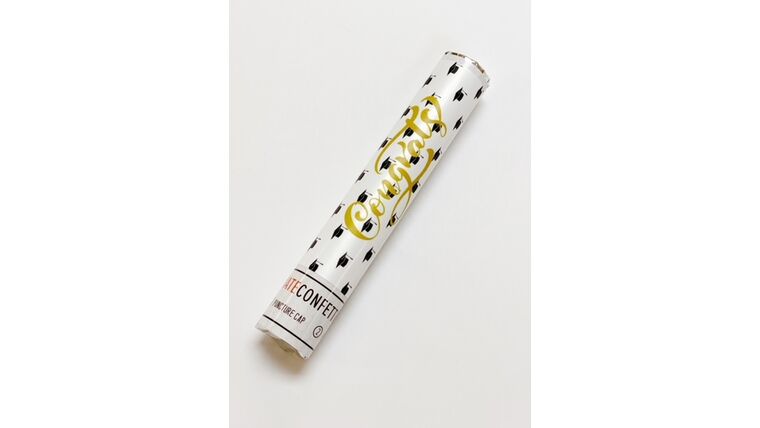 6″ Congrats Grad Flick Stick – White | Rental