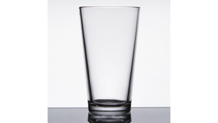 Beverage Glass – 16 oz. Custom Mixing Glass | Rental