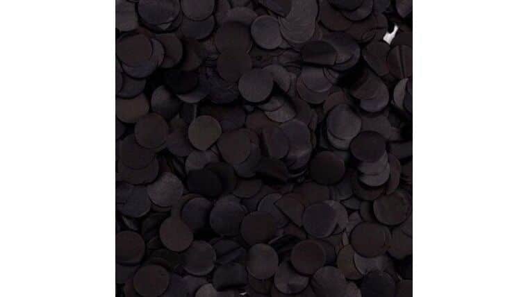 1″ Black Tissue Circles Purchase (1lb) | Rental