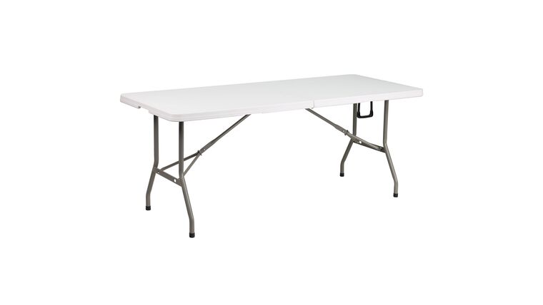 Banquet Table | Plastic | Rectangle | 6' x 30" | Bi-Fold | Rental