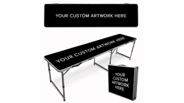 Beer Pong Table – Custom | Rental Beer Pong Table – Custom | Rental