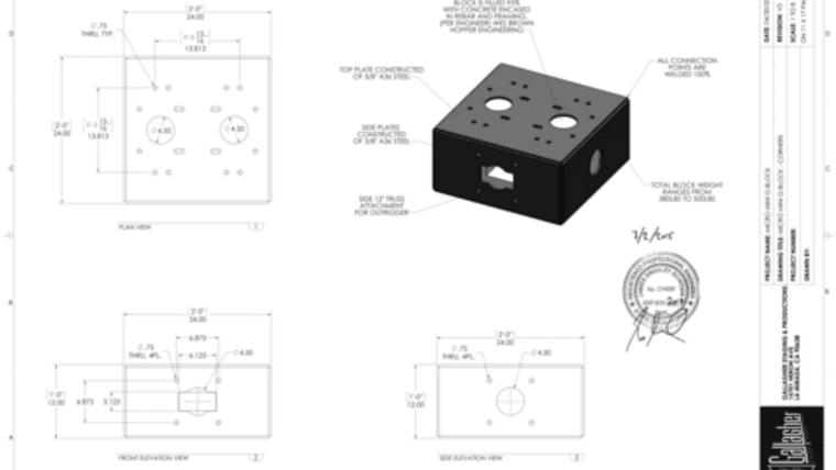 Micro G-Block – 24″ | Rental
