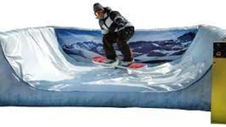 Mechanical Inflatable Snowboard Ride | Rental