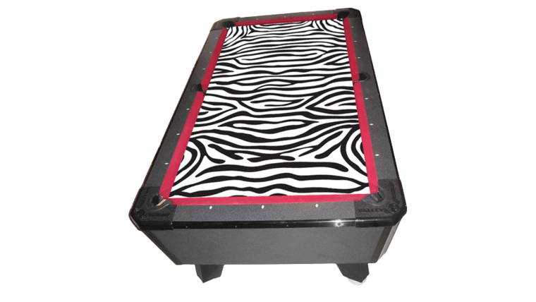 Billiards/Pool Game Table (Zebra Felt) | Rental Billiards/Pool Game Table (Zebra Felt) | Rental