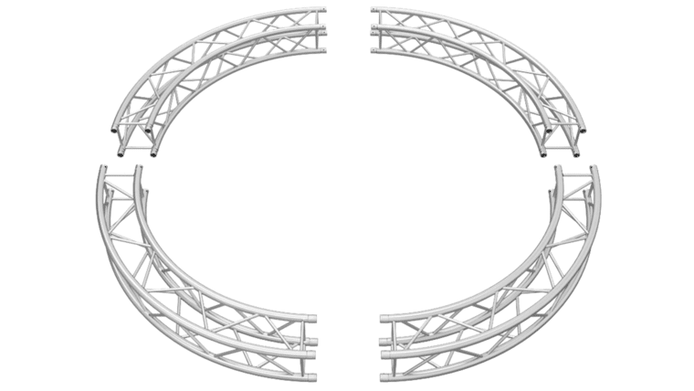 Global Truss – Package – 40′ – 12″ Box Global Truss Hanging Truss | Rental