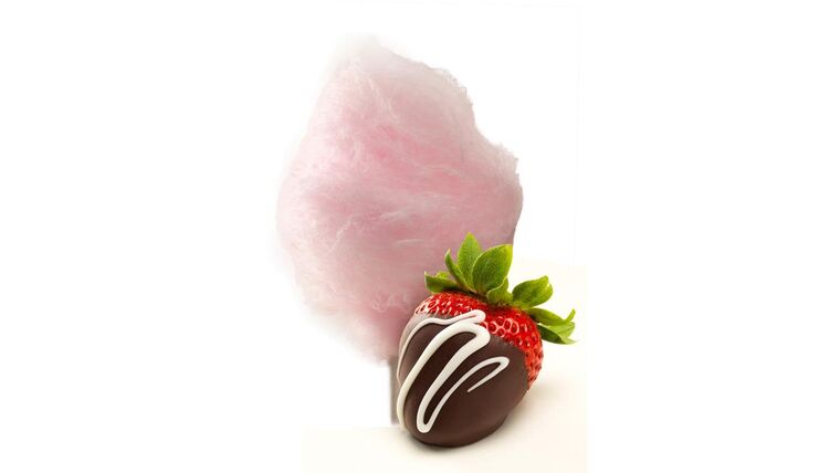 Chocolate Strawberry Cotton Candy Flossugar | Rental