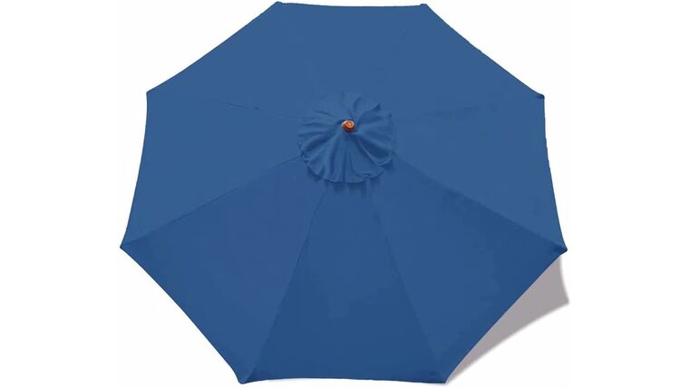9′ Market Umbrella Kit – Dodger Blue | Rental