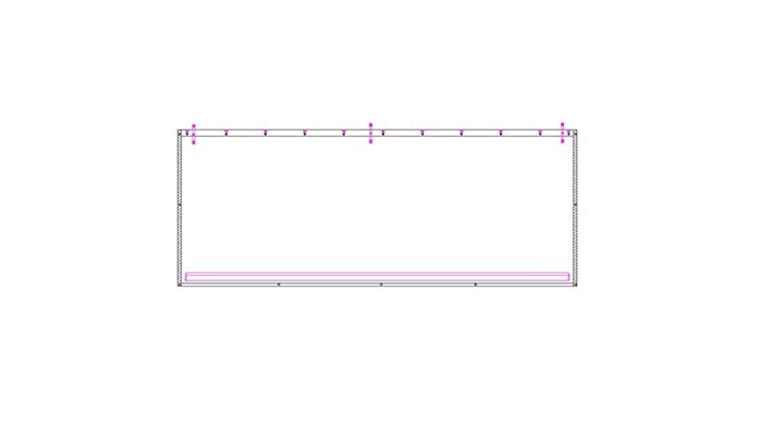 10’H x 40’L Tent Sidewall – White | Rental 10’H x 40’L Tent Sidewall – White | Rental