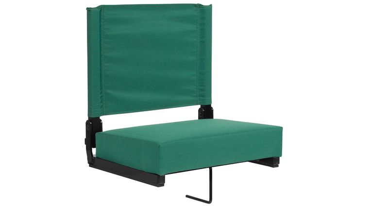 Bleacher Seat – Hunter Green Grandstand Comfort Seats by Flash with Ultra-Padded Seat | Rental Bleacher Seat – Hunter Green Grandstand Comfort Seats by Flash with Ultra-Padded Seat | Rental