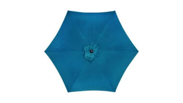 9′ Market Umbrella Kit – Ocean | Rental