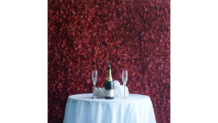 Flower Wall – UV Protected Burgundy Artificial Hydrangea Flower Wall Panels | Rental Flower Wall – UV Protected Burgundy Artificial Hydrangea Flower Wall Panels | Rental