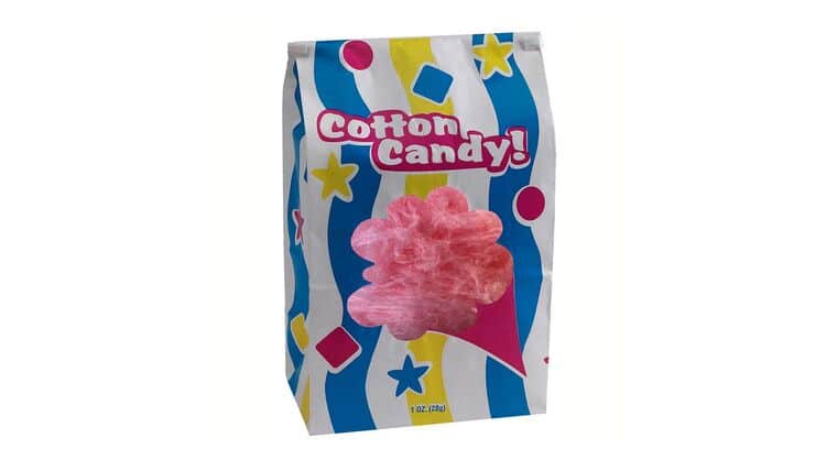 Cotton Candy – Laminated Cotton Candy Bags | Rental