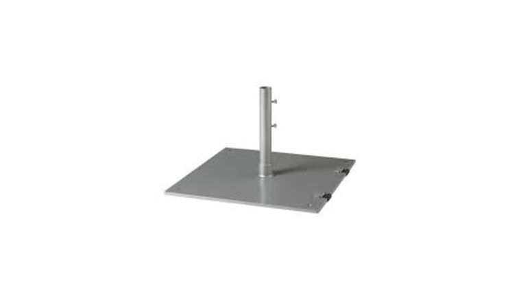 24″ x 24″ Metal Umbrella Stand – Grey | Rental