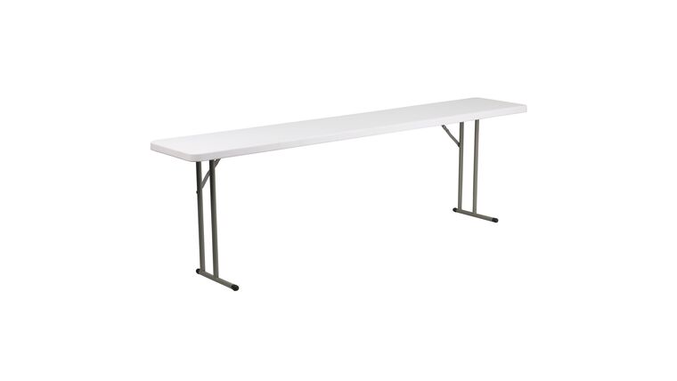 Training Table | Plastic | Rectangle | 8′ x 18″ | Rental