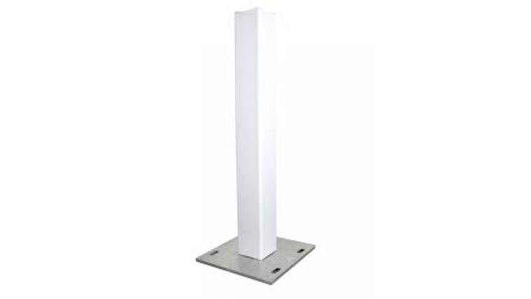 Spandex 10′ White Truss Sleeve Cover | Rental