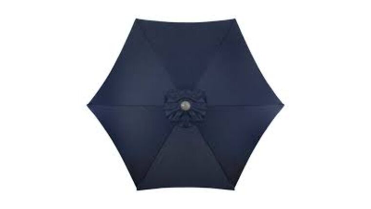 9′ Market Umbrella Kit – Midnight Blue | Rental