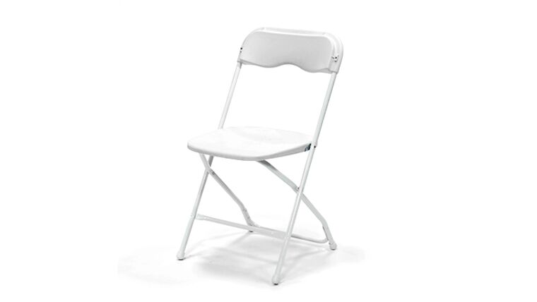 Fiesta Folding Chair - White | Rental