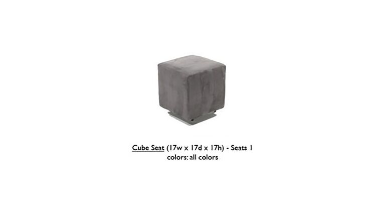 Cube Seat – Charcoal Grey | Rental Cube Seat – Charcoal Grey | Rental